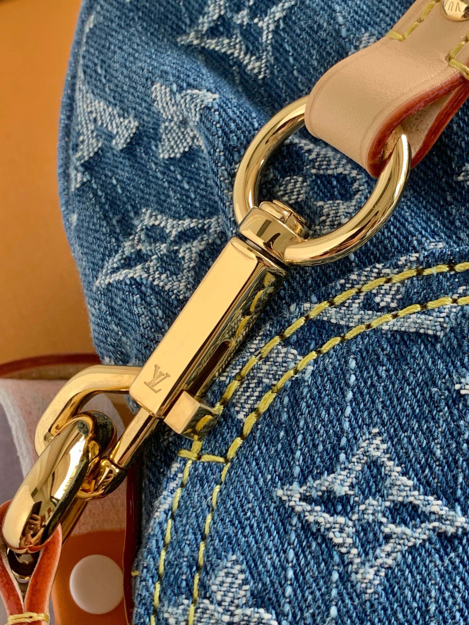 Louis Vuitton Sunset Vib Handbag M46829 in Denim