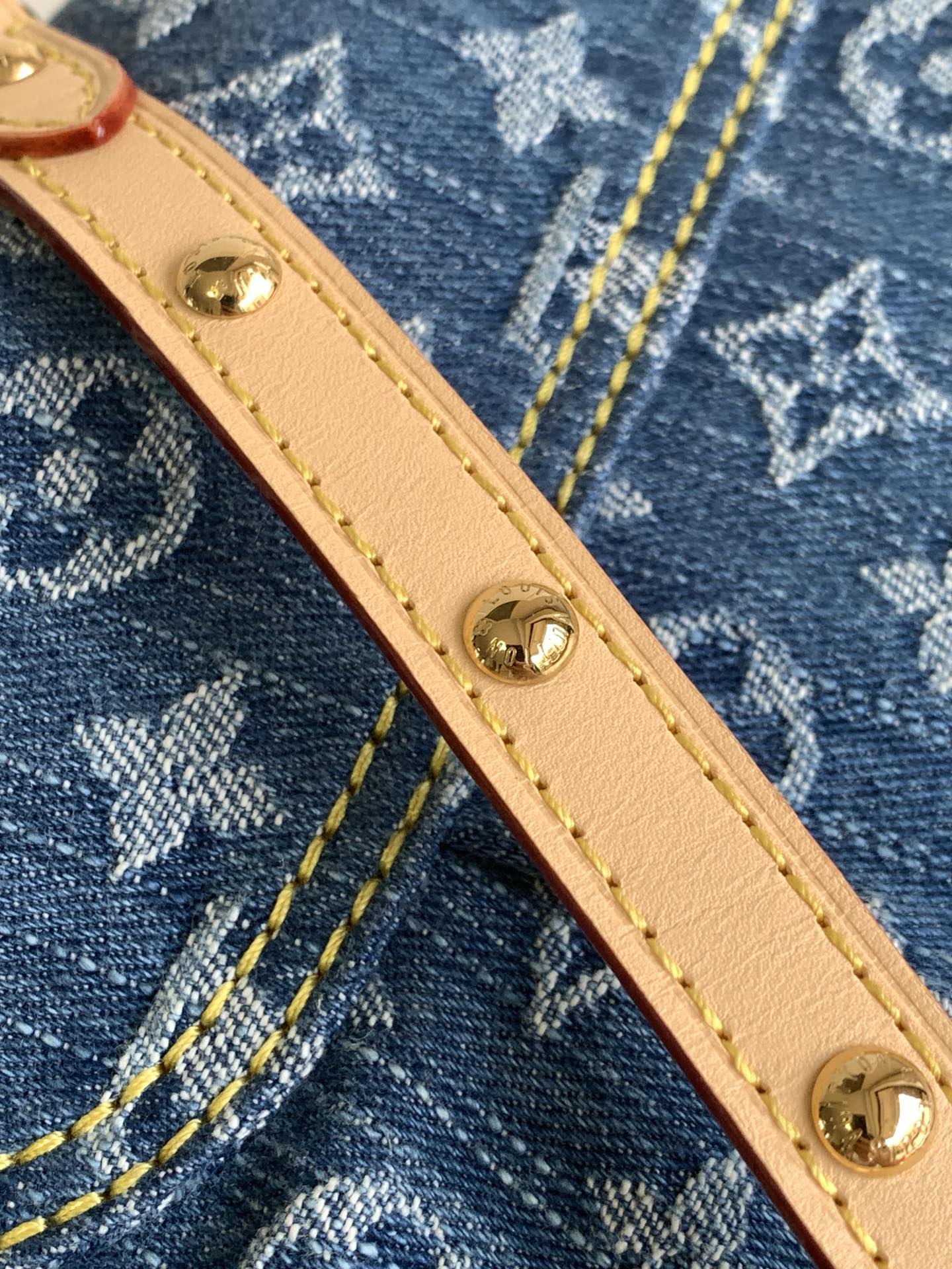 Louis Vuitton Sunset Vib Handbag M46829 in Denim