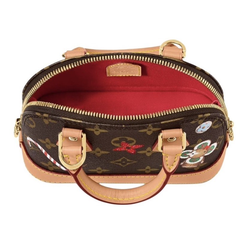 Louis Vuitton Handbag M1219 in Brown