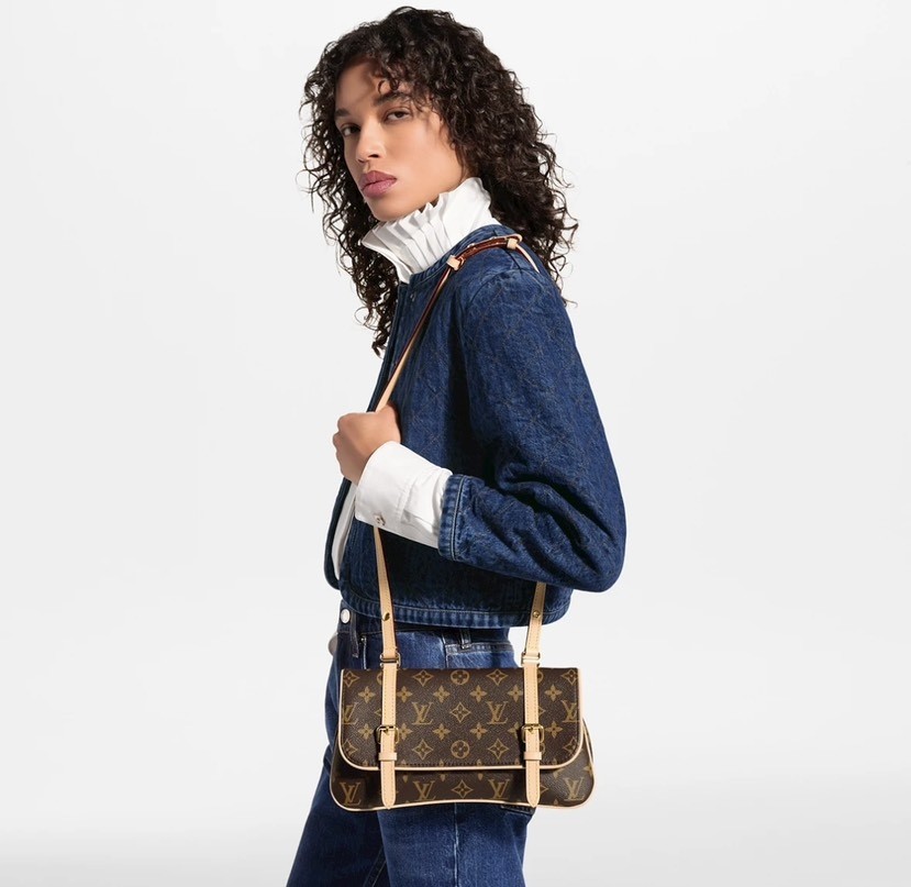 Louis Vuitton Shoulder Bag M28613 in Brown