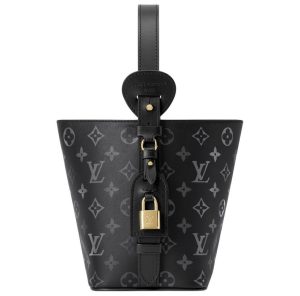 Louis Vuitton Bucket Bag M3A156 in Black