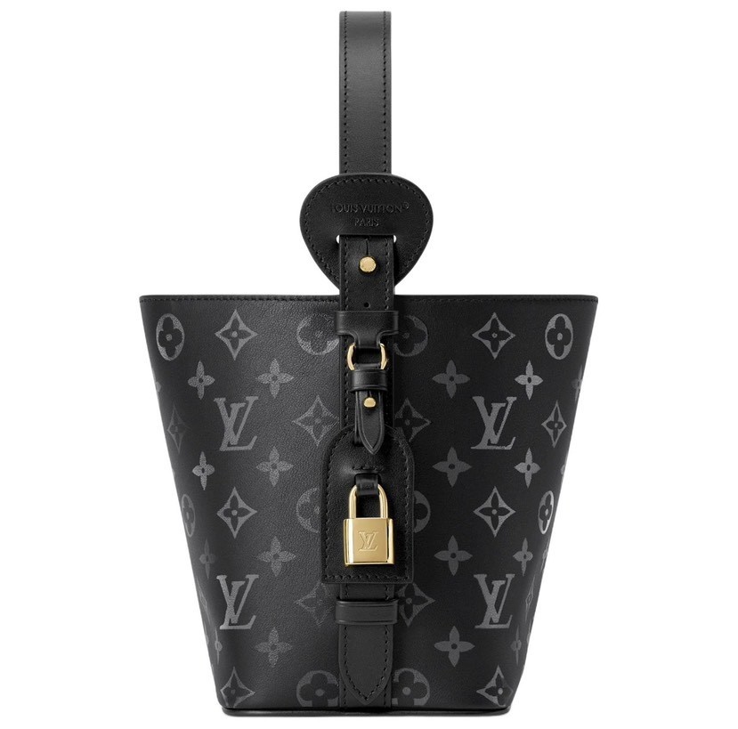Louis Vuitton Bucket Bag M3A156 in Black