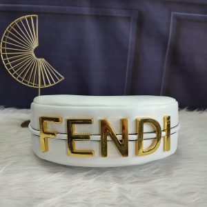 Fendi Handbag 8BR798 in White