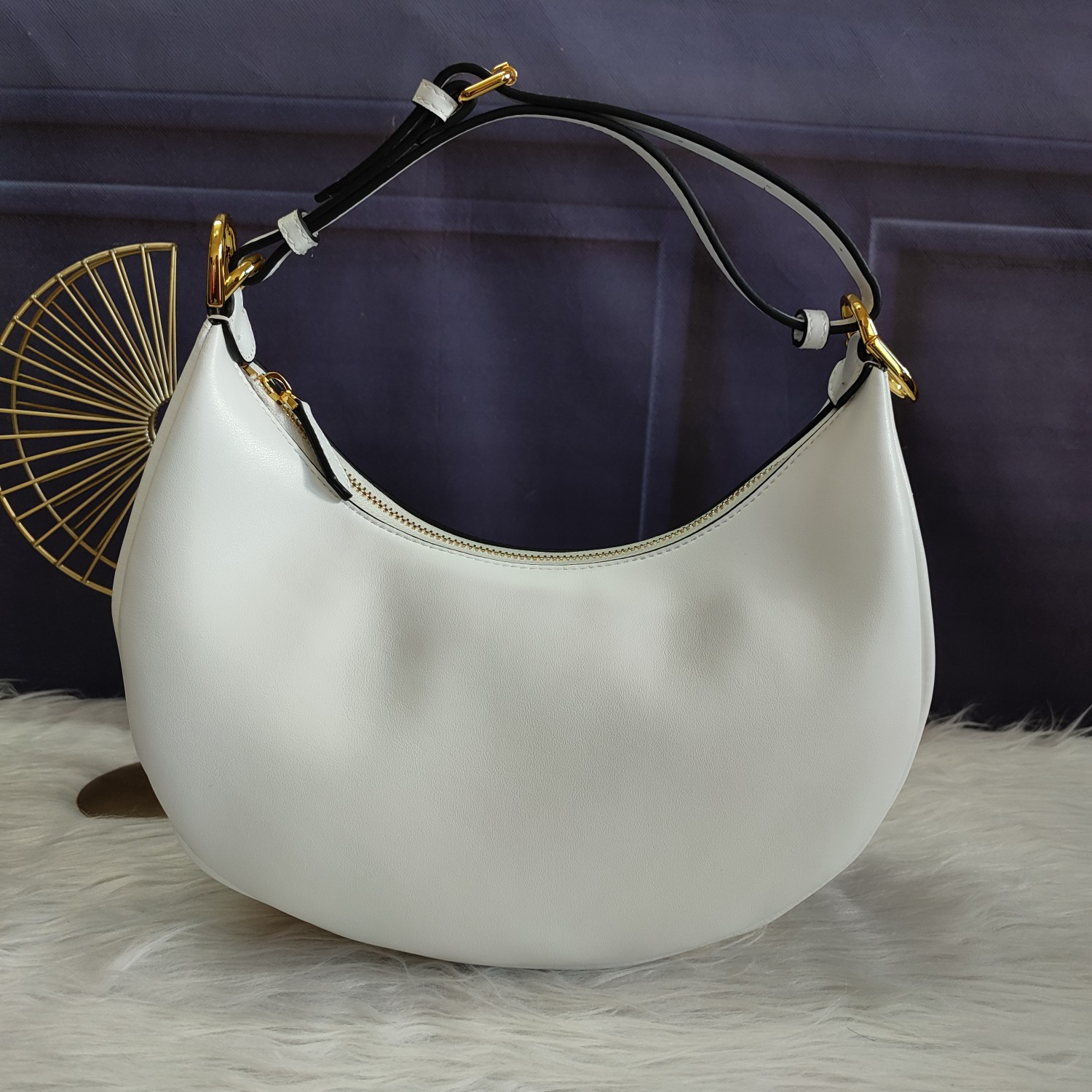 Fendi Handbag 8BR798 in White