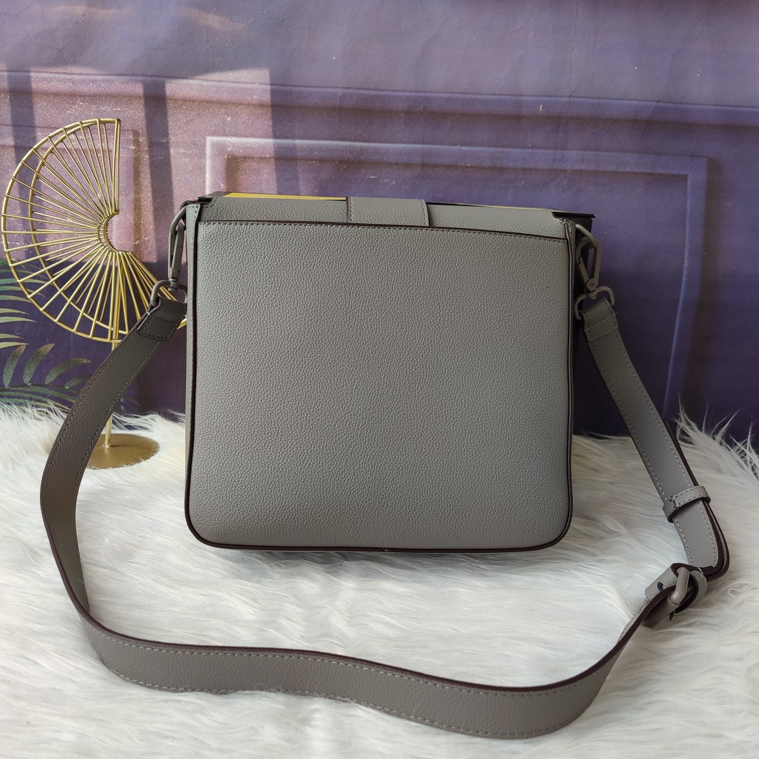 Fendi Shoulder Bag 7VA537 in Grey