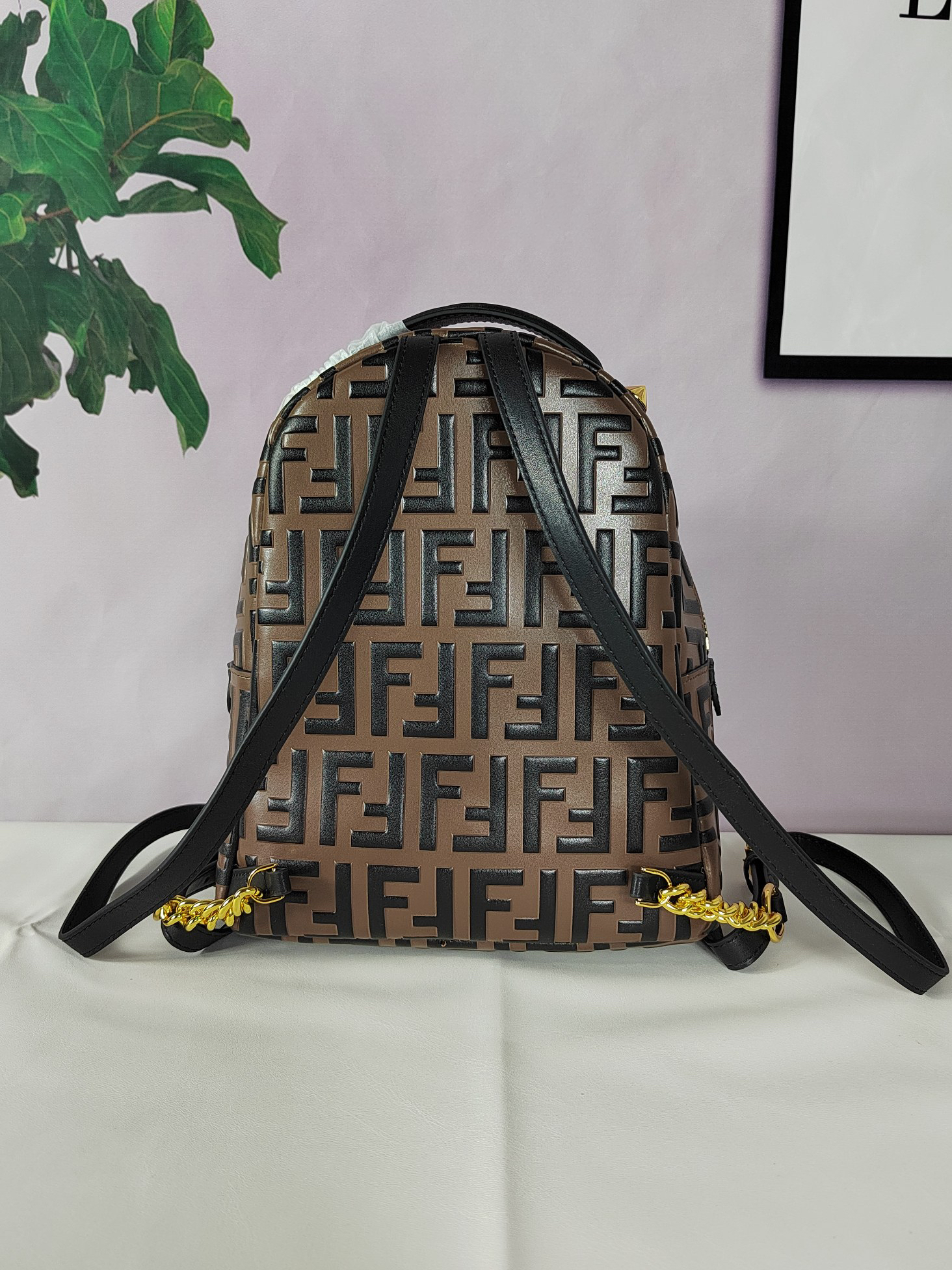 Backpack 8BZ038 in Brown