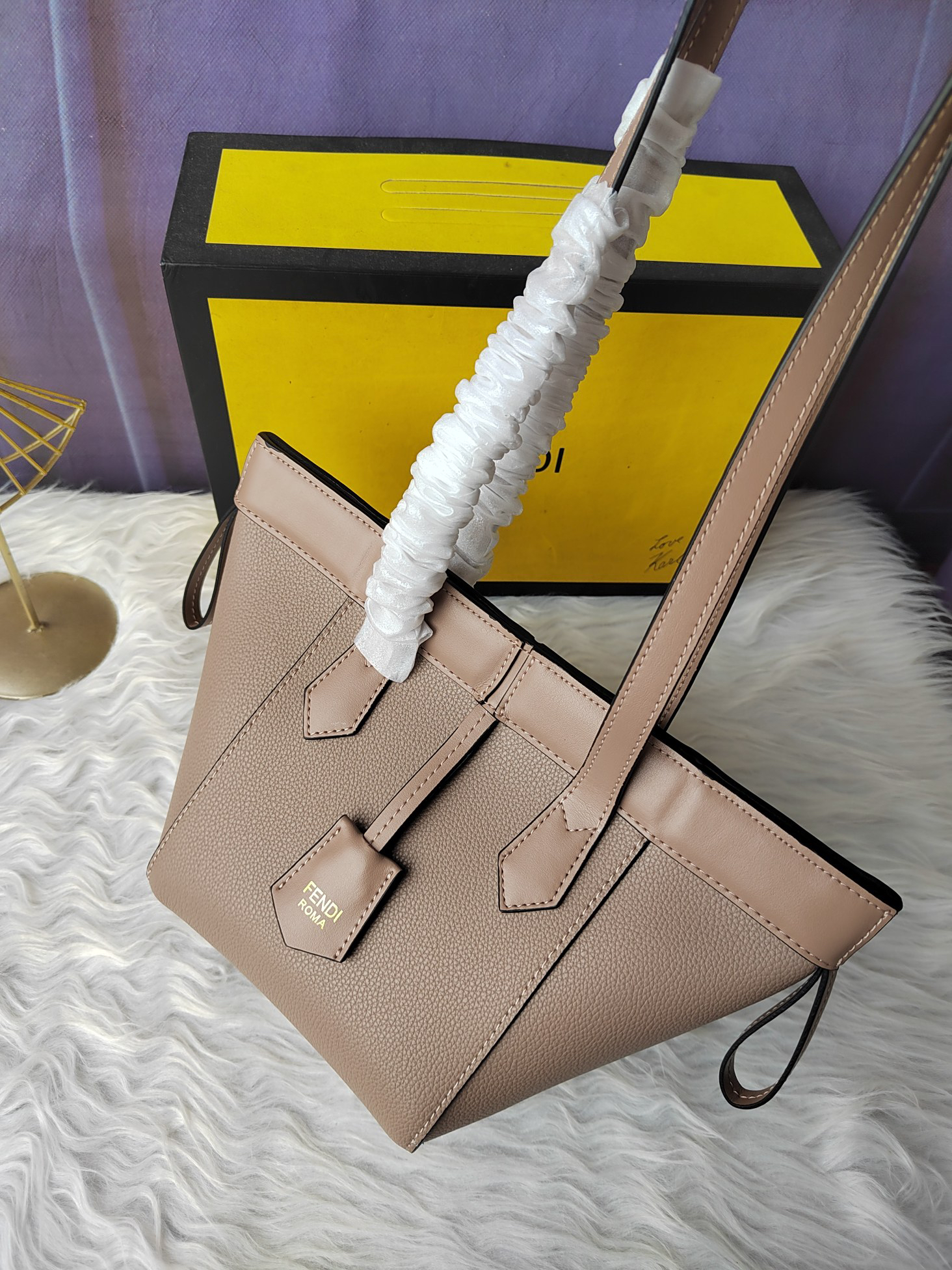 Bucket Bag 8BS083 in Grey