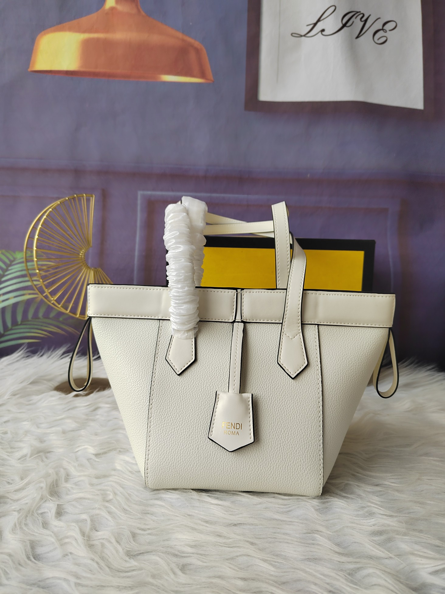 Bucket Bag 8BS083 in White
