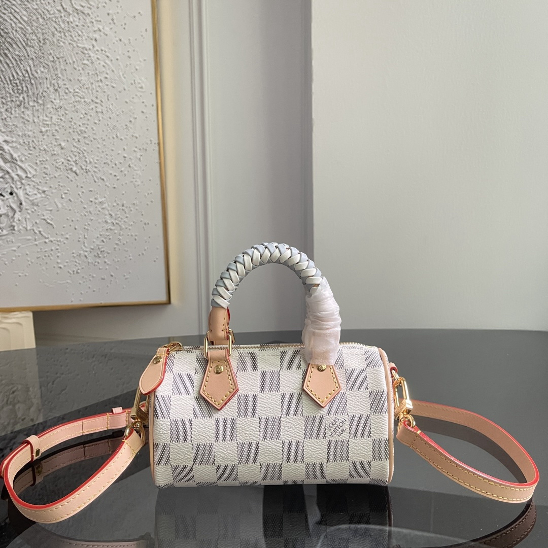Louis Vuitton Nano Speedy Handbag