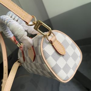 Louis Vuitton Nano Speedy Handbag