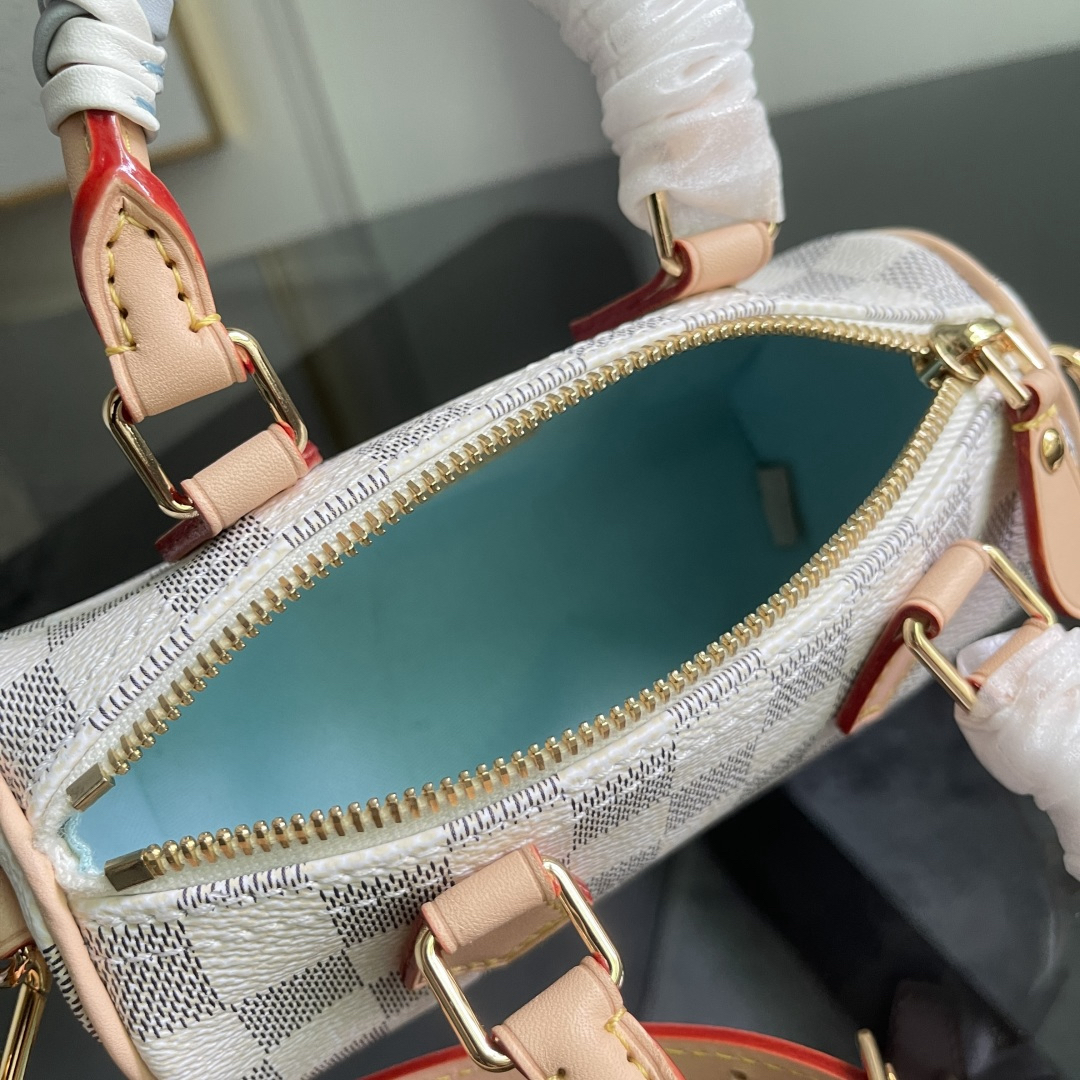 Louis Vuitton Nano Speedy Handbag