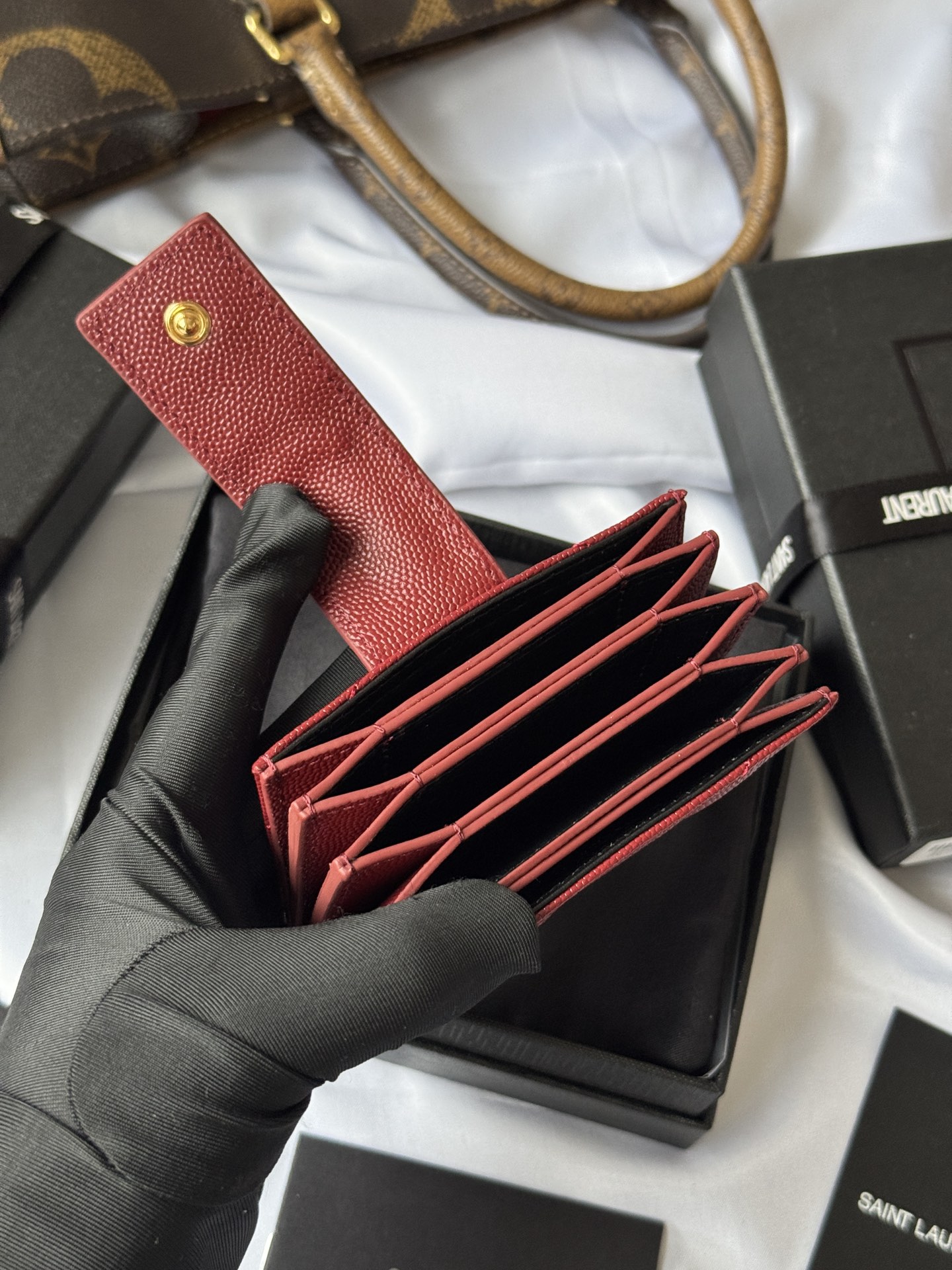 YSL Card Holder 607907
