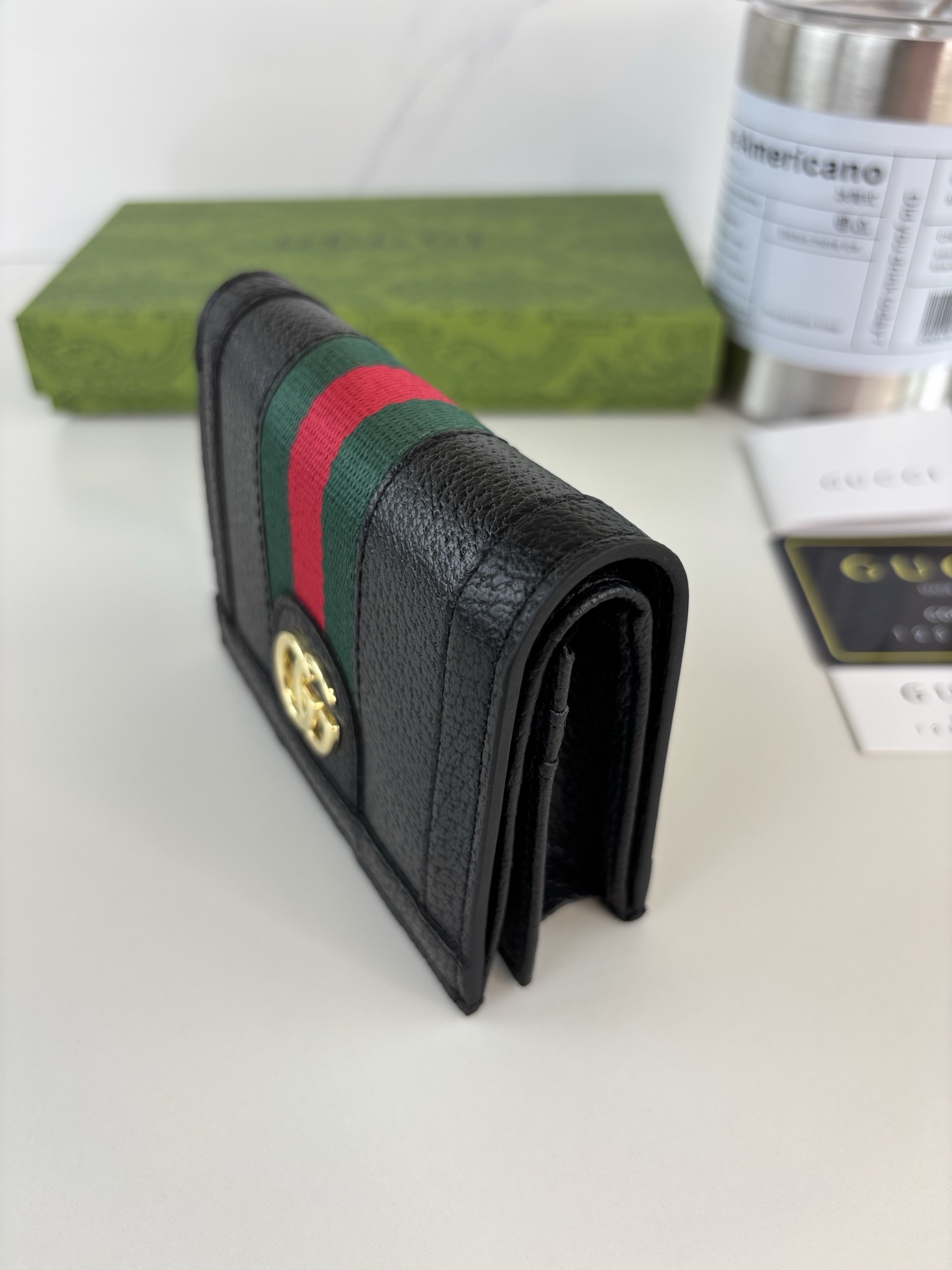 Card Holder 523155 in Black