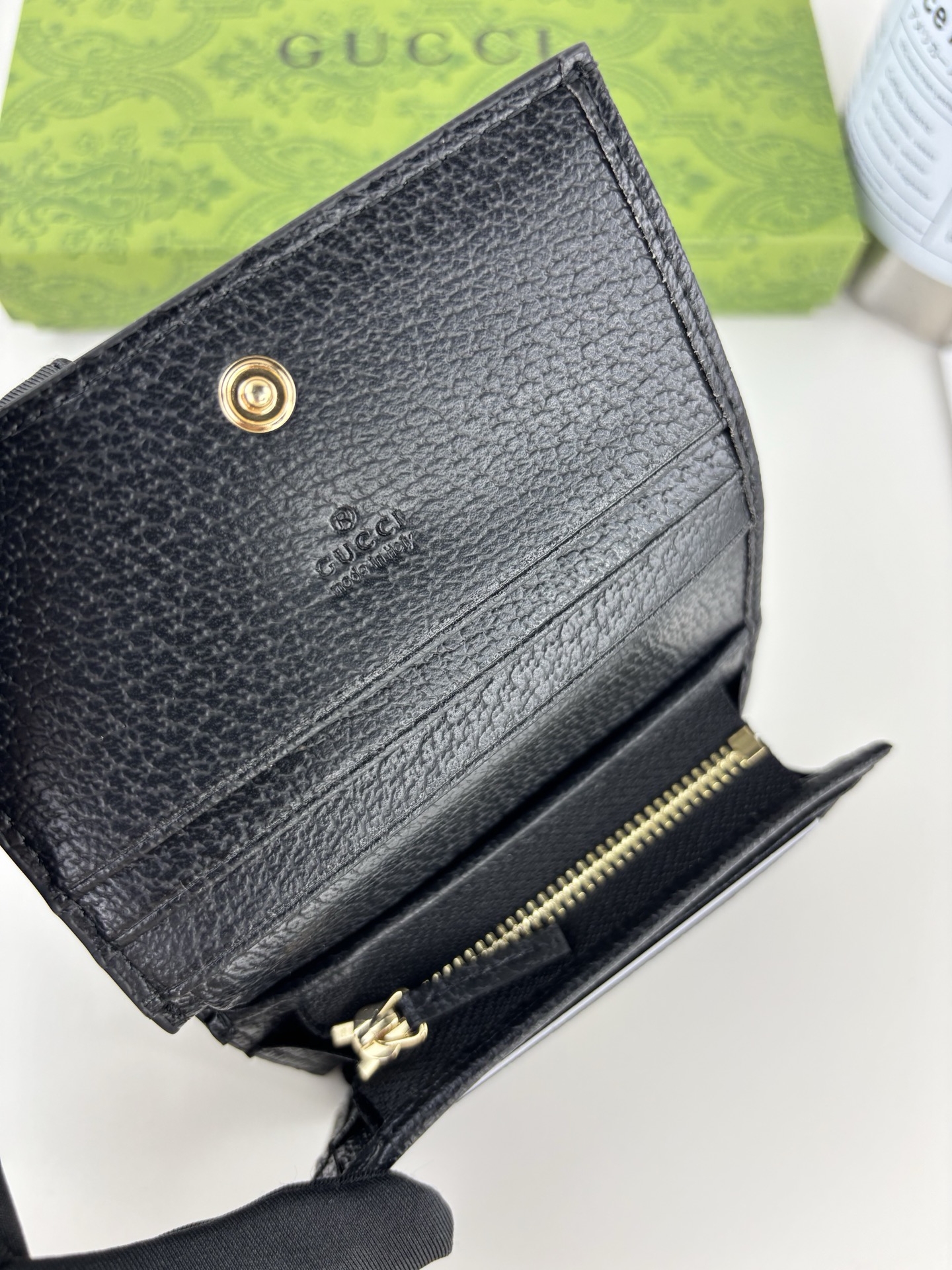 Card Holder 523155 in Black