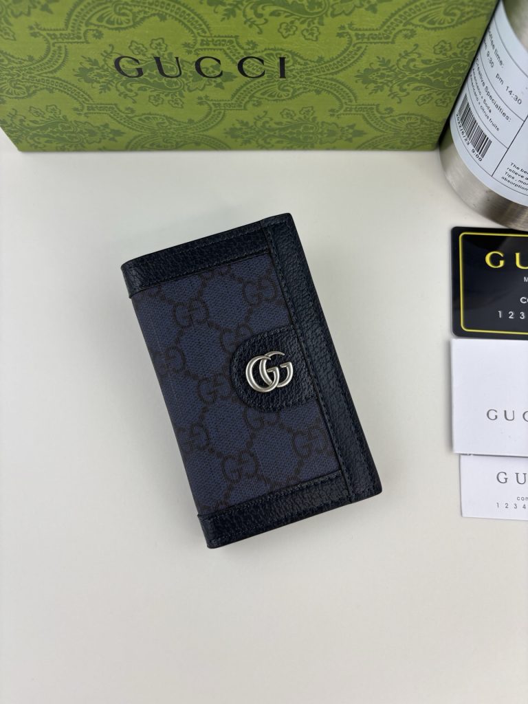 Chanel Card Holder 734943 in Blue