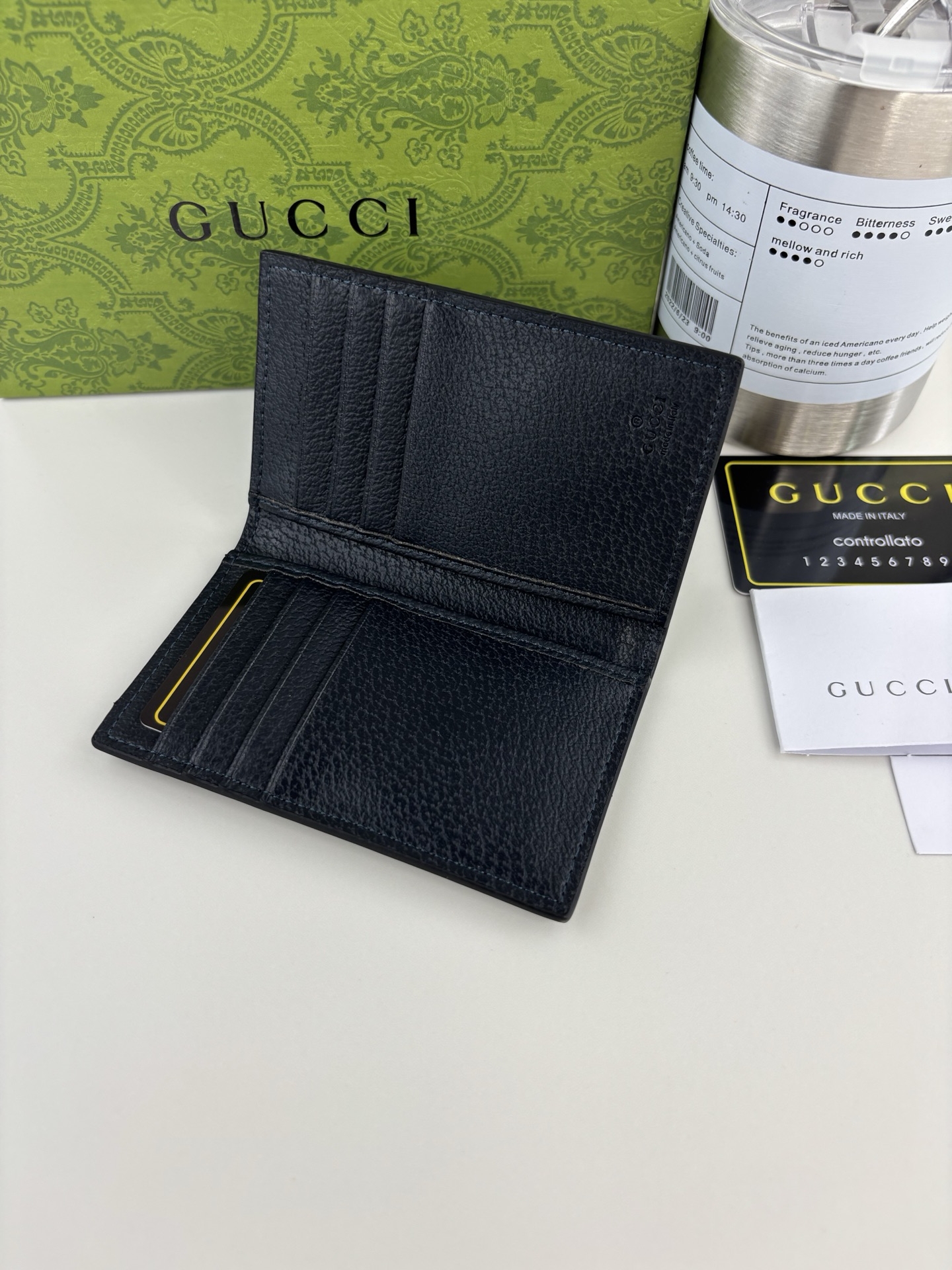 Chanel Card Holder 734943 in Blue