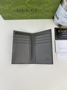 Chanel Card Holder 734943 in Grey