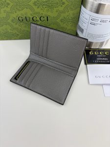 Chanel Card Holder 734943 in Grey