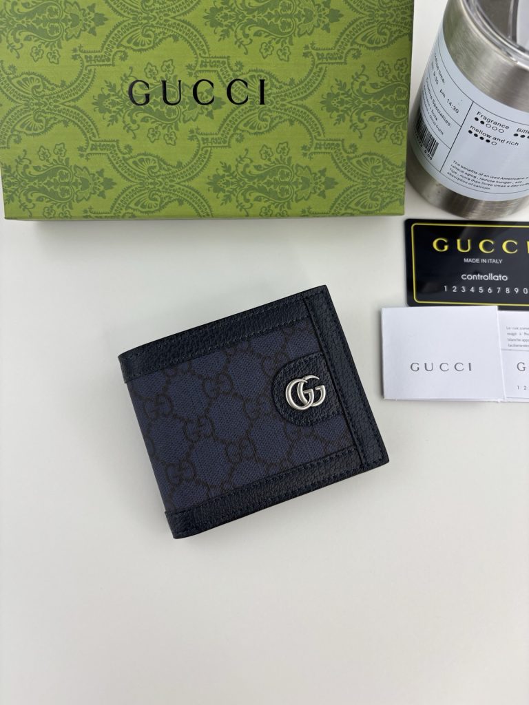 Chanel Card Holder 597609 in Blue