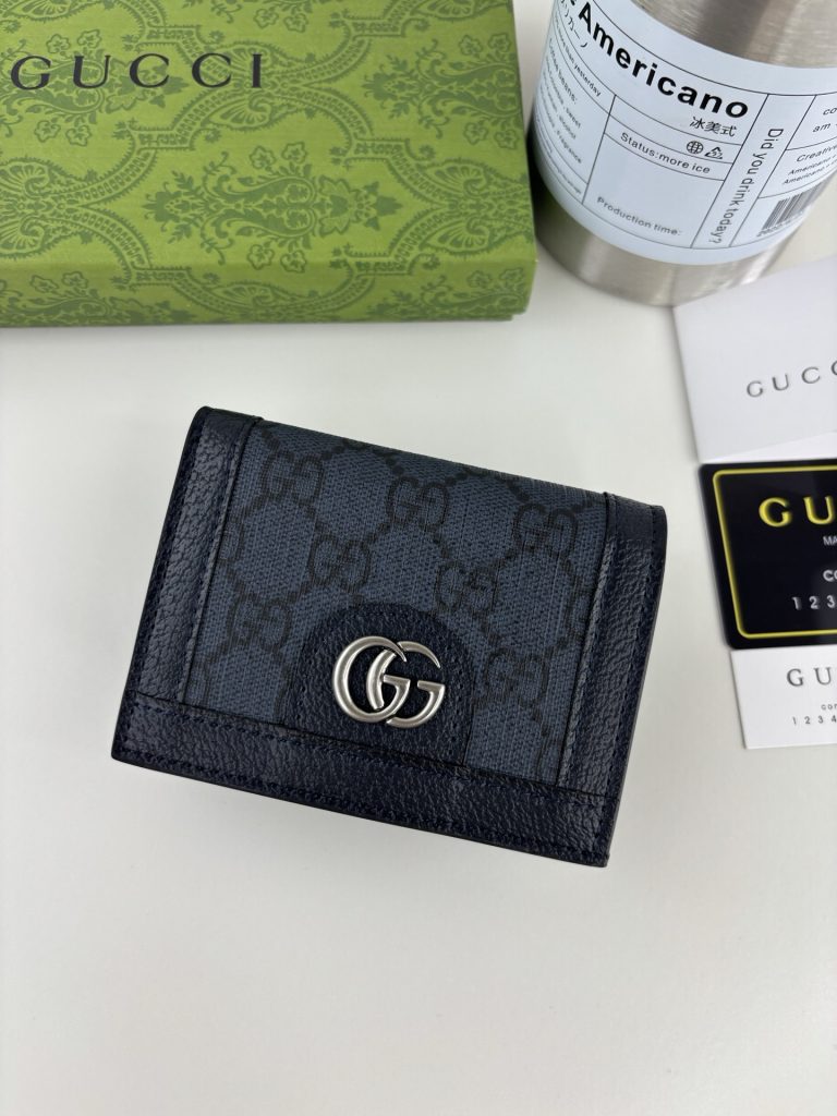 Chanel Card Holder 706845 in Blue