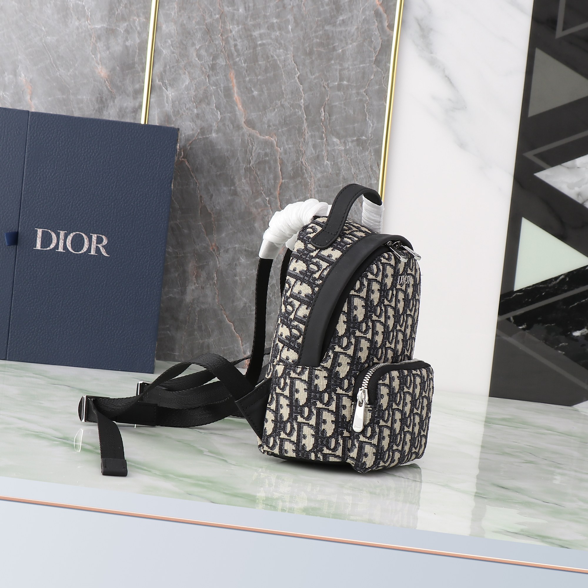 Dior Backpack M1524PTZL in Black