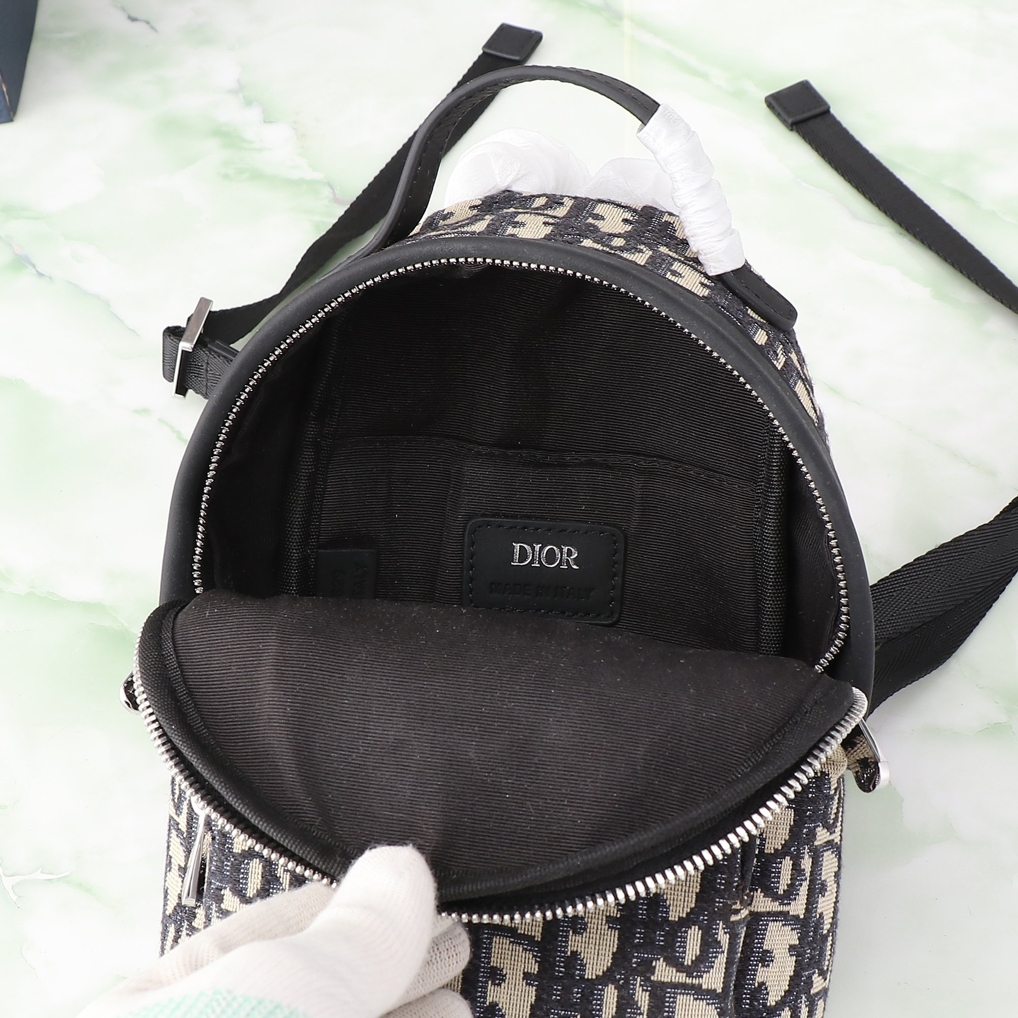 Dior Backpack M1524PTZL in Black