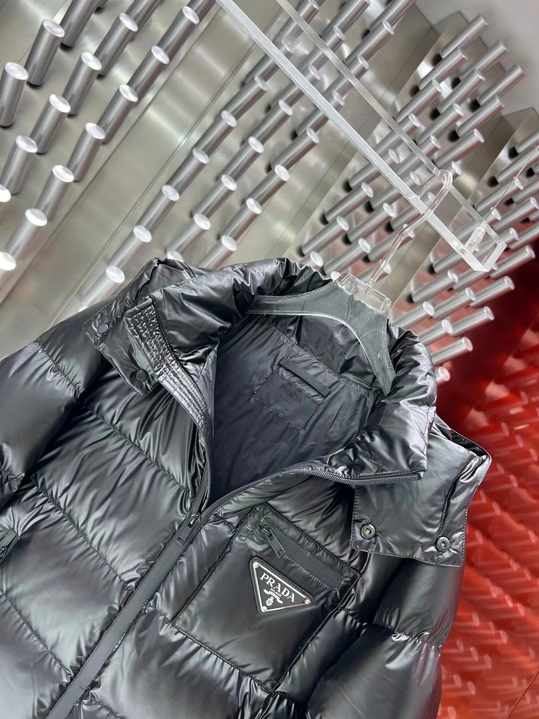 Down Jacket in Black