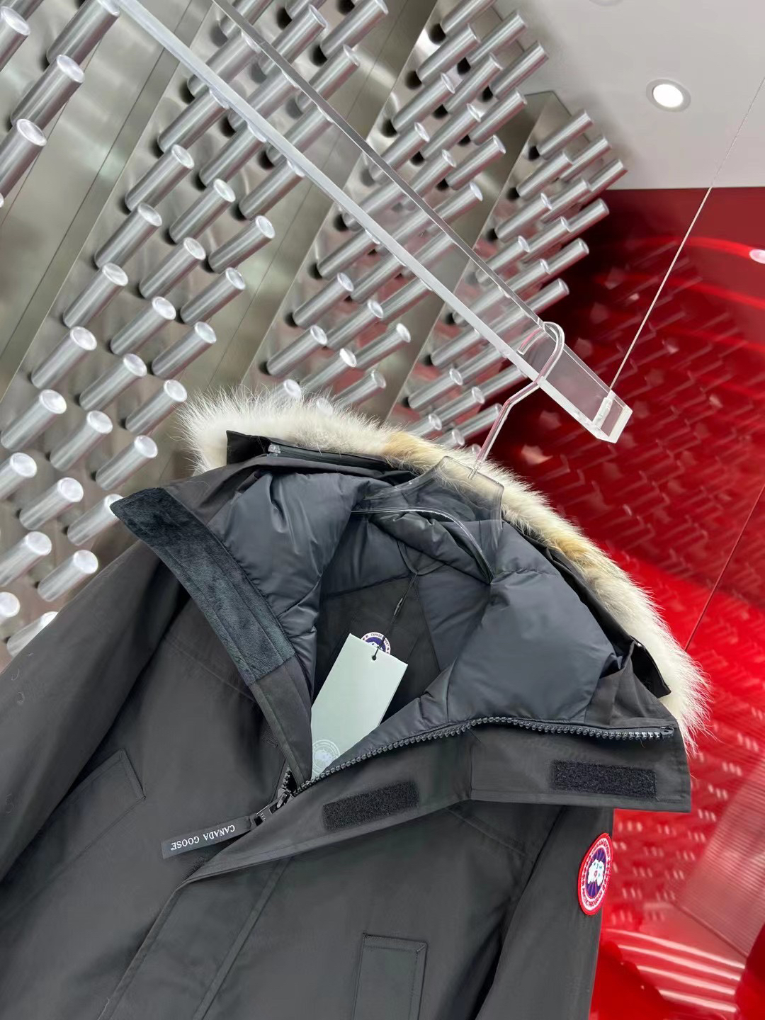 Down Jacket in Black