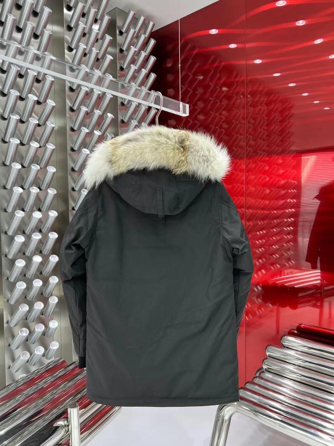 Down Jacket in Black