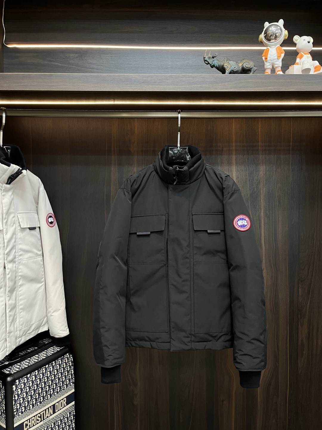 Down Jacket in Black