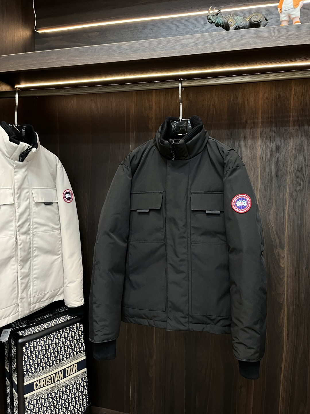 Down Jacket in Black