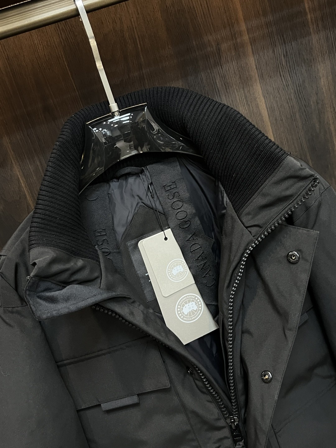 Down Jacket in Black