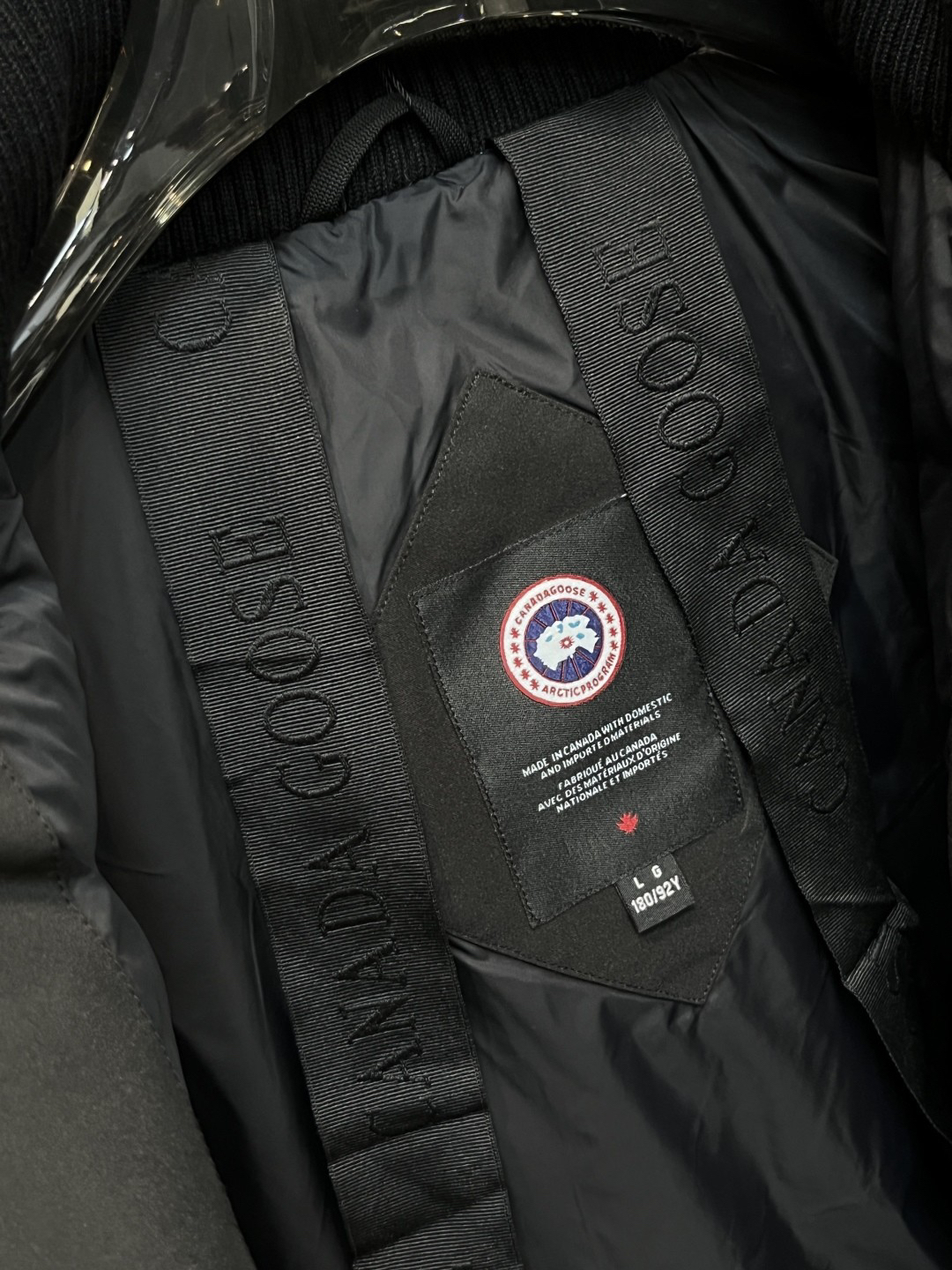 Down Jacket in Black