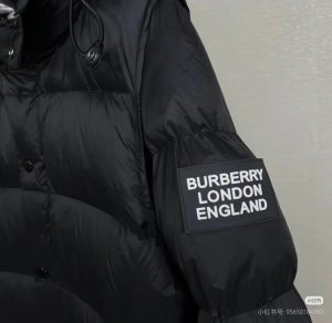 Burberry Down Jacket in Black