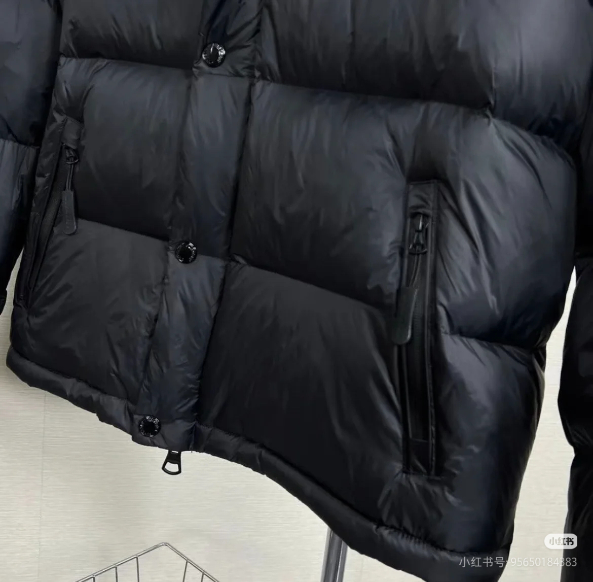 Burberry Down Jacket in Black