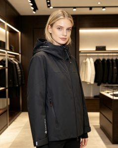 Moncler Down Jacket in Black