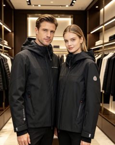 Moncler Down Jacket in Black