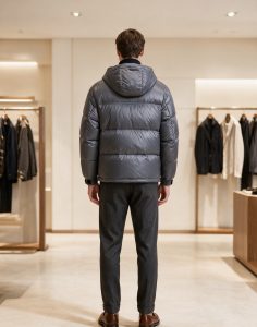 Down Jacket in Black