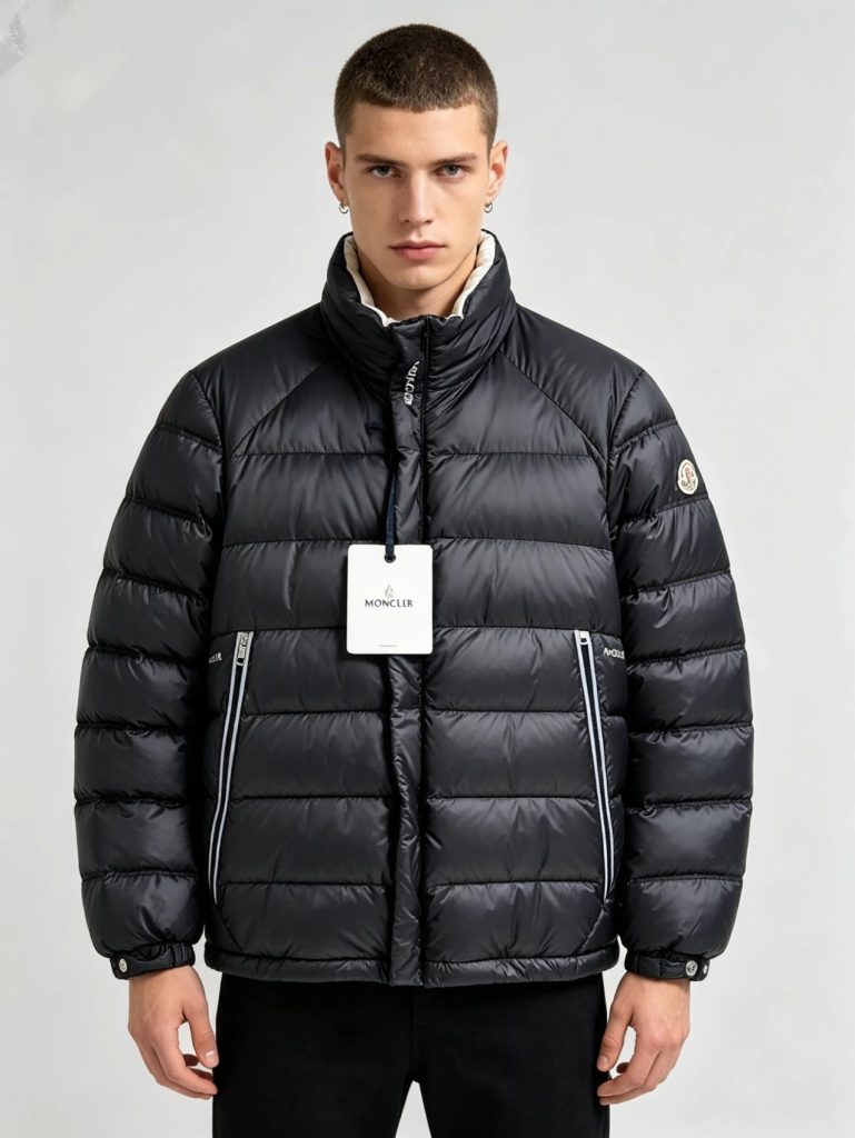 Down Jacket in Black