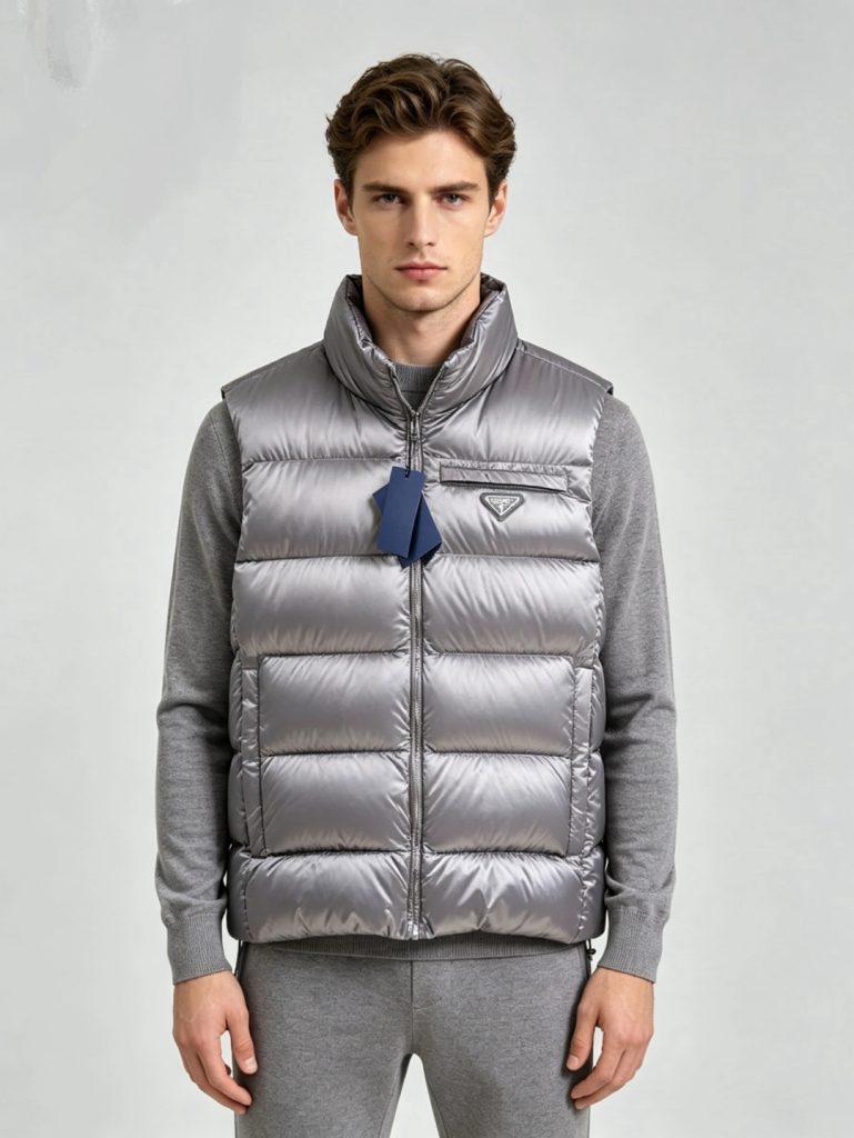 Prada Down Jacket in Black