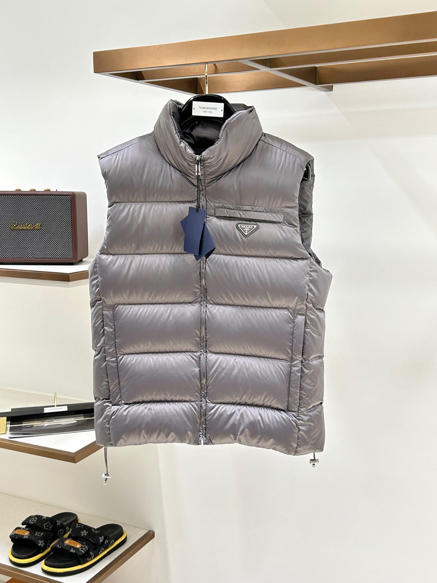 Prada Down Jacket in Black