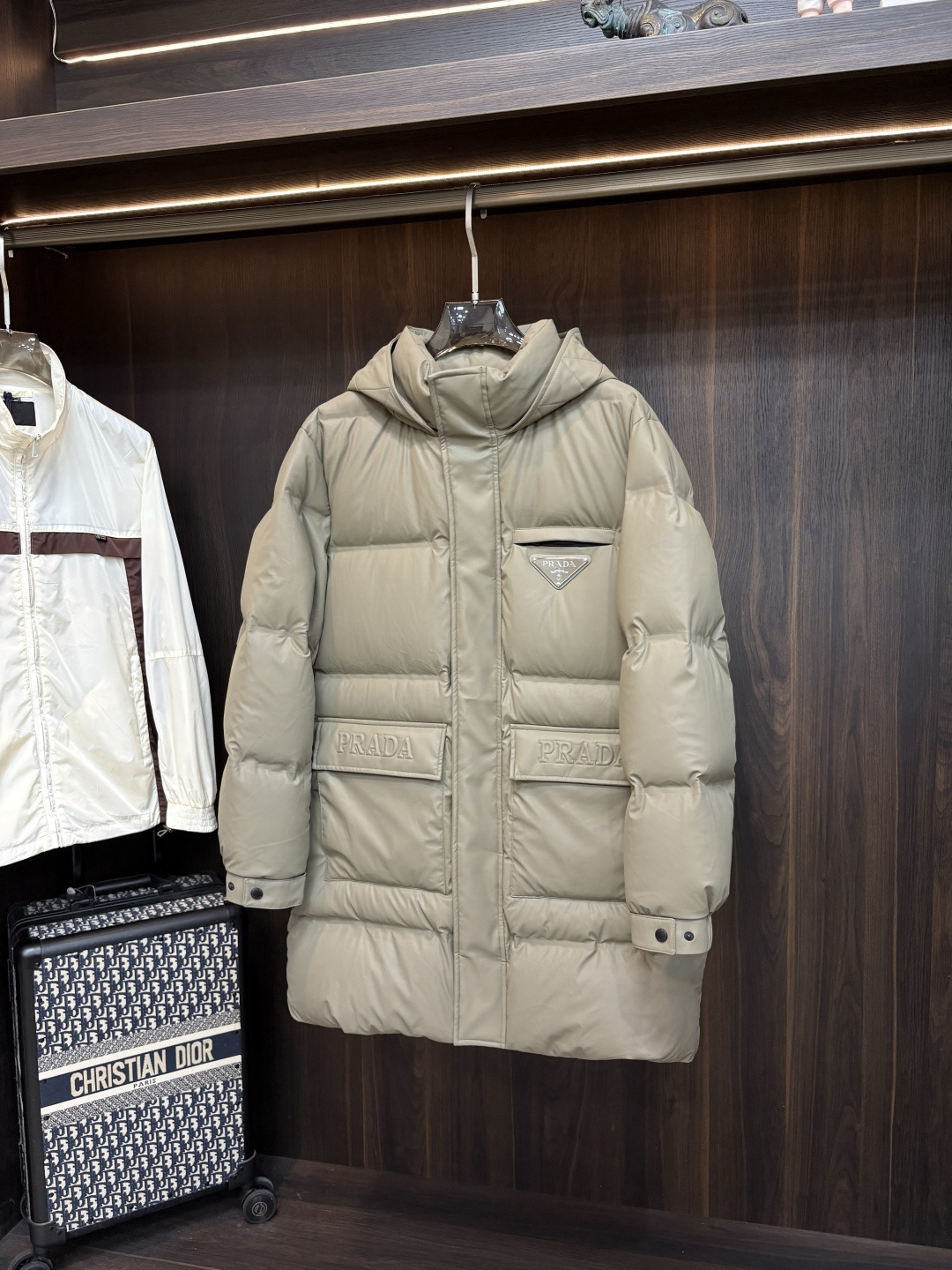 Prada Down Jacket in Black