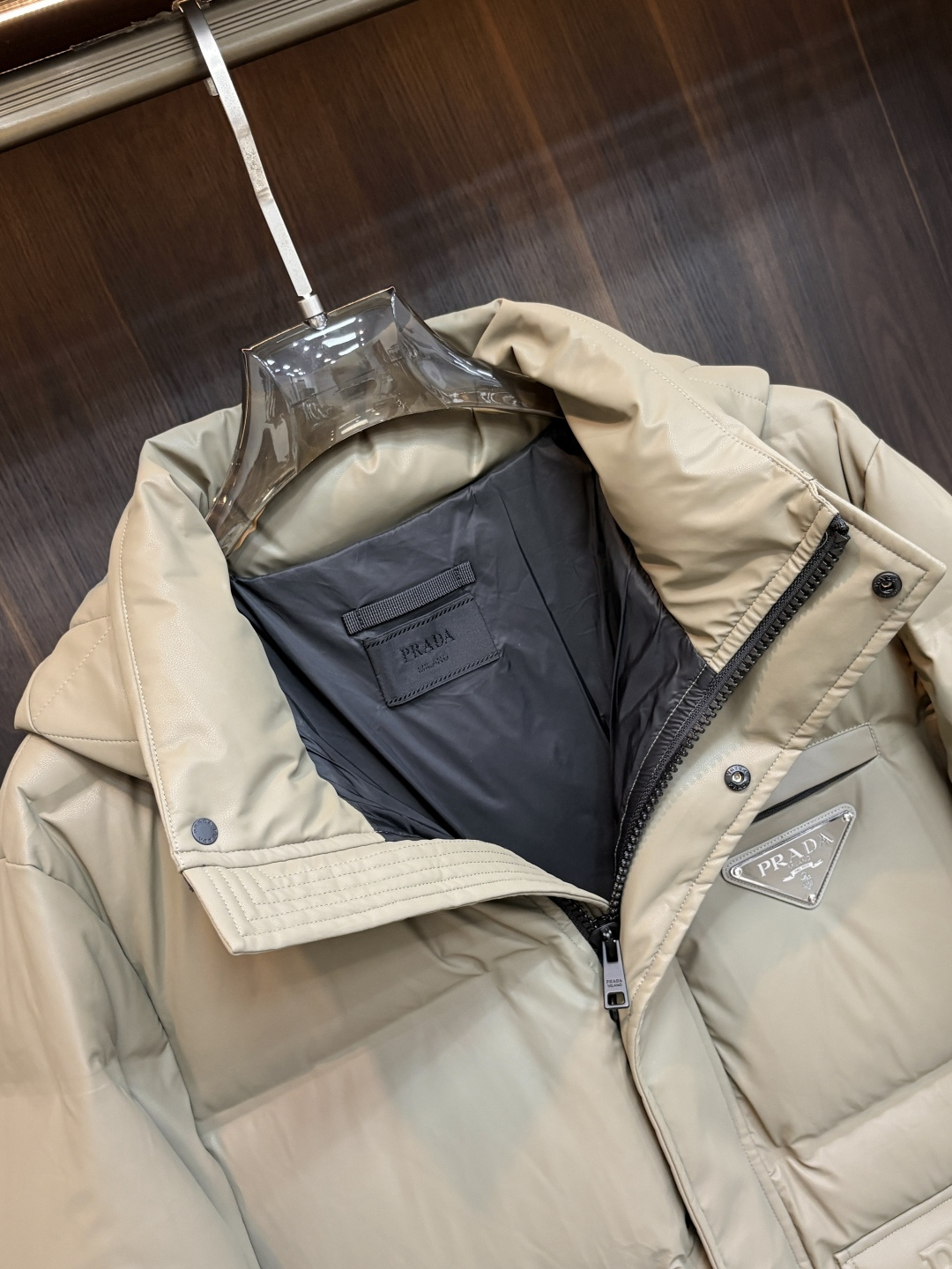 Prada Down Jacket in Black