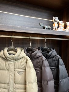 Prada Down Jacket in Black