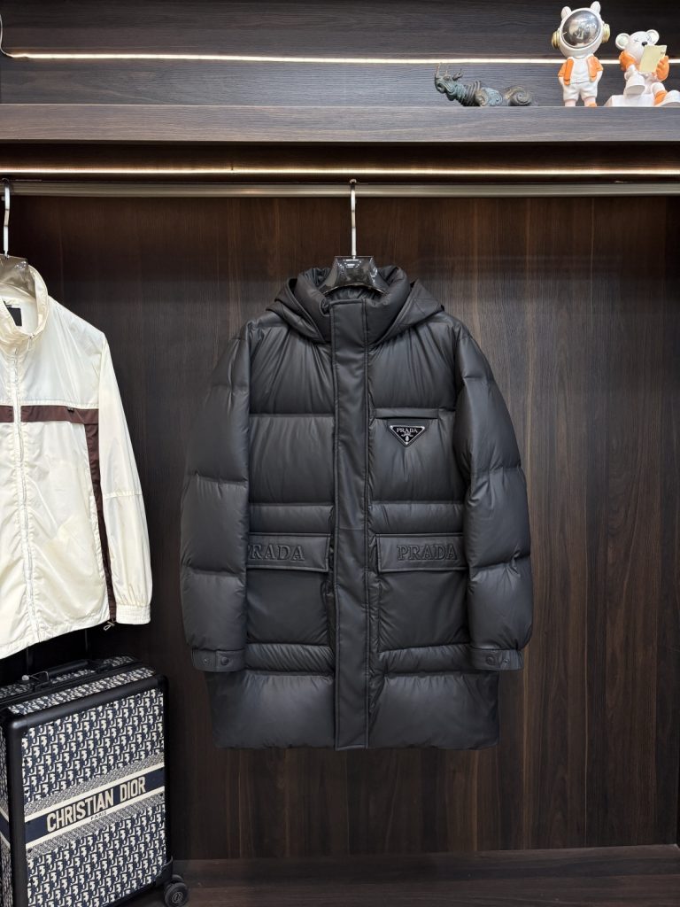 Prada Down Jacket in Black