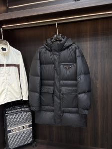 Prada Down Jacket in Black