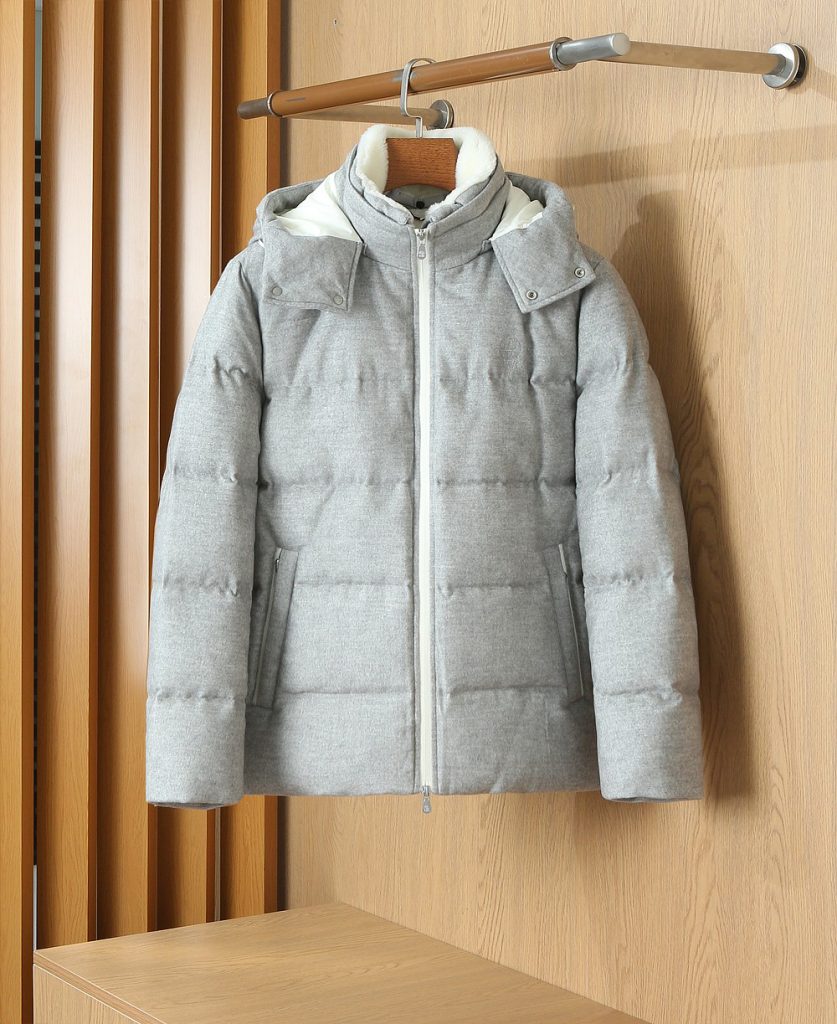 Down Jacket in Grey