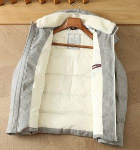 Down Jacket in Grey