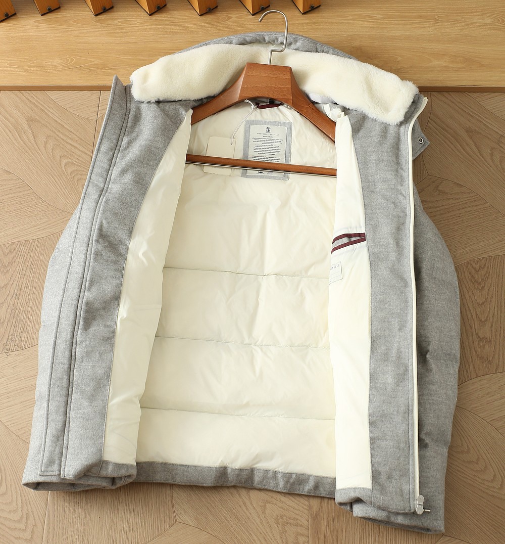 Down Jacket in Grey