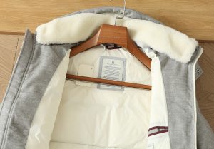 Down Jacket in Grey